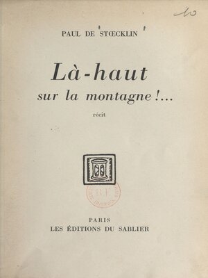 cover image of Là-haut sur la montagne !...